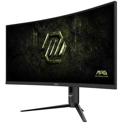 MSI MAG 342CQRF E20 34-inch UWQHD 200Hz Curved Gaming Monitor (MAG342CQRFE20) — side view