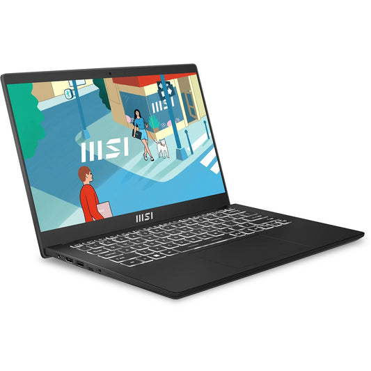 MSI Modern 14 C11M Notebook PC – Core i5-1155G7 / 14.0″ FHD / 8GB RAM / 512GB SSD / Win 11 Home / Classic Black (C11M-203ZA) image 2