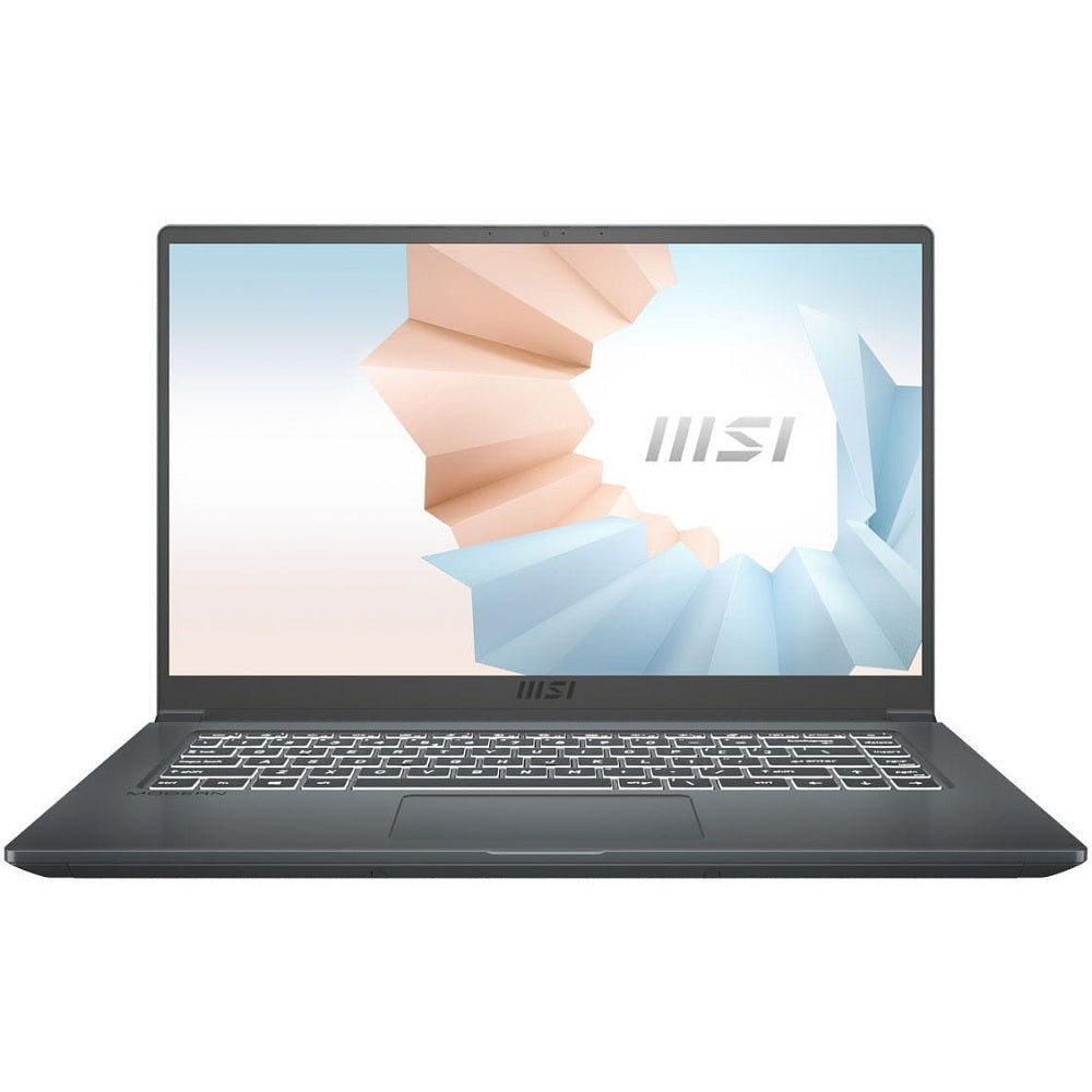 MSI Modern 15 ASM Notebook PC – Ryzen 5-5500U / 15.6″ FHD / 8GB RAM / 512GB SSD / Win 11 Home / Carbon Grey (A5M-215ZA) image 1