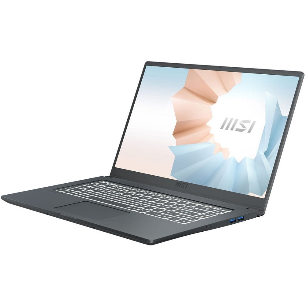 MSI Modern 15 ASM Notebook PC – Ryzen 5-5500U / 15.6″ FHD / 8GB RAM / 512GB SSD / Win 11 Home / Carbon Grey (A5M-215ZA) image 3