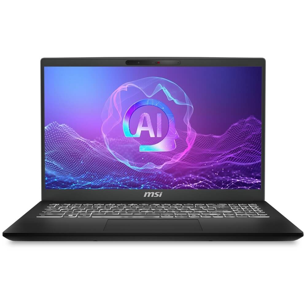 MSI Modern 15 H AI C2HMG Notebook PC – Intel Ultra 7 255H / 15.6″ FHD / 16GB RAM / 512GB SSD / Win 11 Home (C2HMG-252ZA) image 1