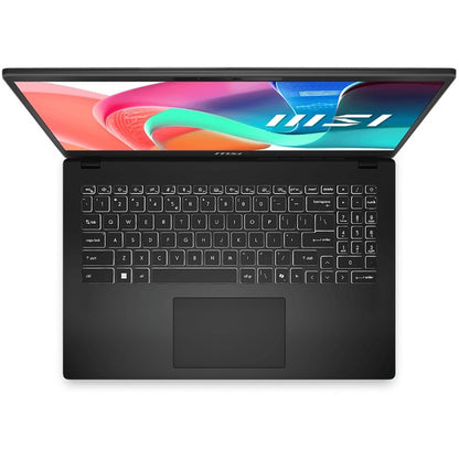 MSI Modern 15 H C2RM Notebook PC – Core 9 270H / 15.6″ FHD / 16GB RAM / 1TB SSD / Win 11 Home (C2RMG-276ZA) — rear view