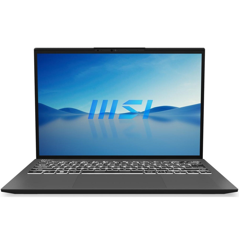 MSI Prestige 13 Evo A13M Notebook PC – Core i7-1360P / 13.3″ FHD+ / 16GB RAM / 1TB SSD / Win 11 Home / Stellar Grey (A13M-049ZA) image 1