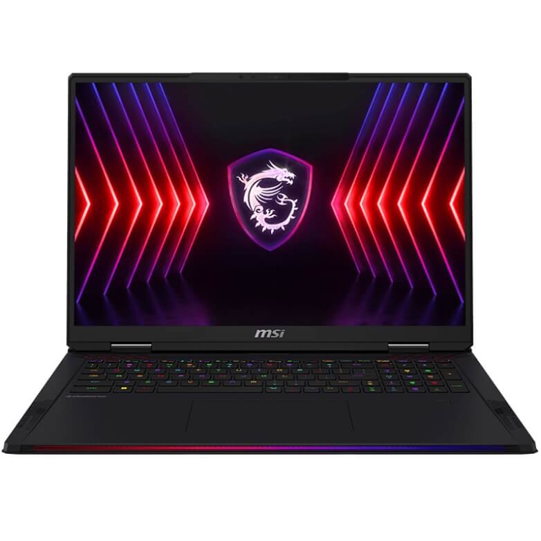 MSI Raider 18 HX A14VIG Gaming Notebook PC – Core i9-14900HX / 18″ UHD+ 120Hz / 64GB RAM / 2TB SSD / NVIDIA RTX 4090 16GB / Win 11 Home / Core Black (A14VIG-469ZA) image 1
