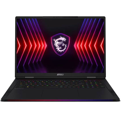 MSI Raider 18 HX A14VIG Gaming Notebook PC – Core i9-14900HX / 18″ UHD+ 120Hz / 64GB RAM / 2TB SSD / NVIDIA RTX 4090 16GB / W