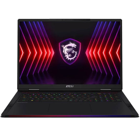 MSI Raider 18 HX A14VIG Gaming Notebook PC – Core i9-14900HX / 18″ UHD+ 120Hz / 64GB RAM / 2TB SSD / NVIDIA RTX 4090 16GB / Win 11 Home / Core Black (A14VIG-469ZA) image 1