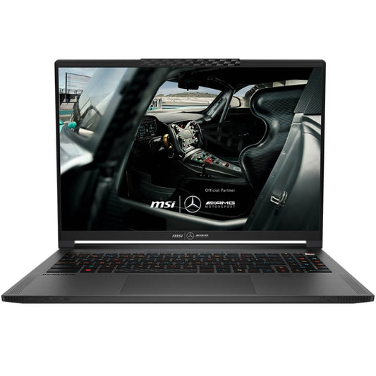 MSI Stealth 16 Mercedes-AMG Motorsport A1VGG Gaming Notebook PC – Core Ultra 9 185H / 16″ QHD+ OLED 240Hz / 32GB RAM / 1TB SSD / NVIDIA RTX 4070 8GB / Win 11 Home (A1VGG-408ZA) image 1