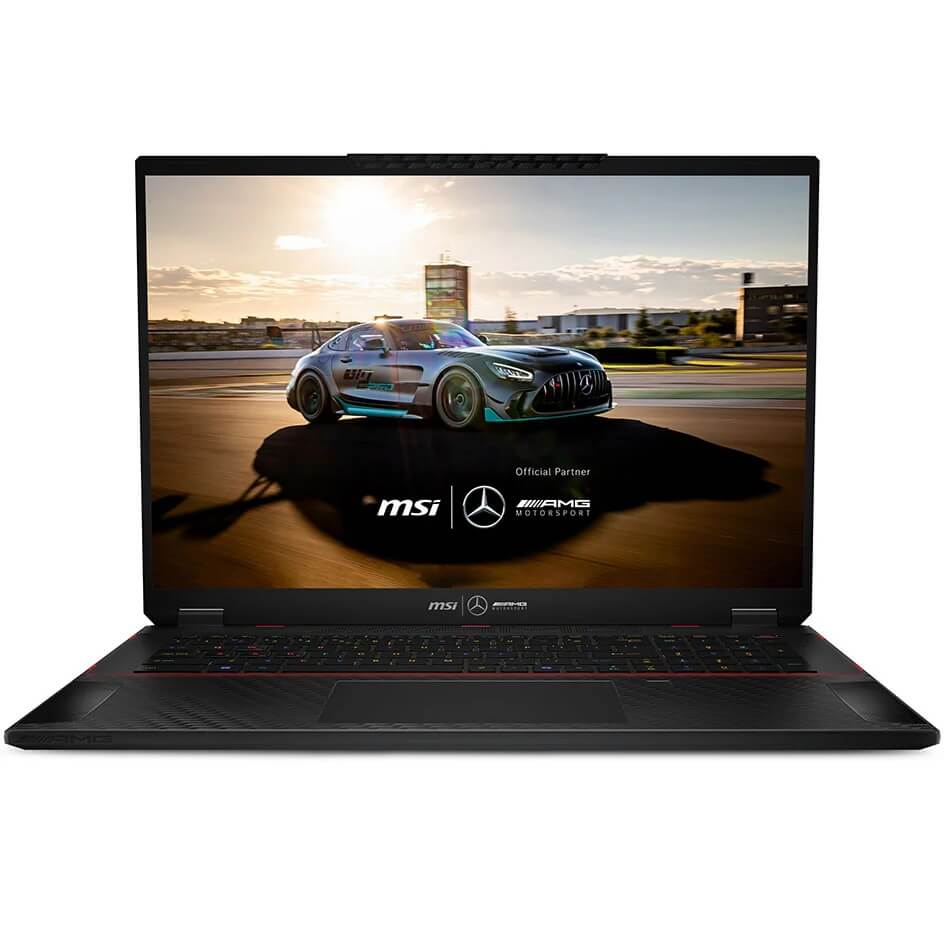 MSI Stealth 18 Mercedes-AMG Motorsport A1V Gaming Notebook PC – Ultra 9 185H / 18″ UHD+ 120Hz / 32GB RAM / 2TB SSD / NVIDIA RTX 4080 12GB / Win 11 Home (A1VHG-065ZA) image 1