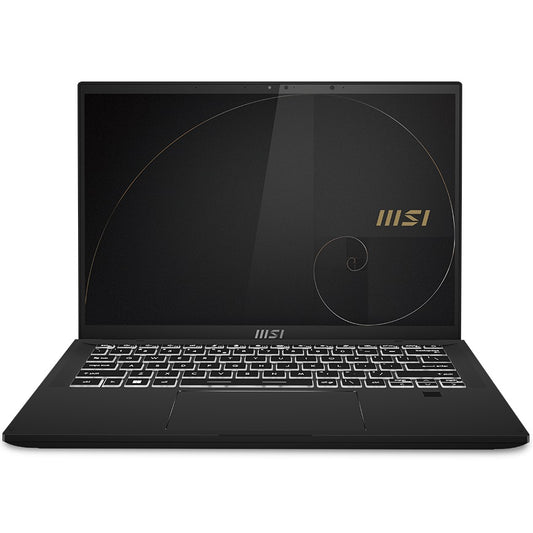 MSI Summit E14 Evo A12M Notebook PC – Core i7-1280P / 14″ FHD+ / 16GB RAM / 1TB SSD / Win 11 Pro / Black (A12M-203ZA) image 1