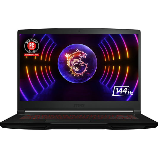 MSI Thin GF63 12VE Gaming Notebook PC – Core i7-12650H / 15.6″ FHD / 16GB RAM / 512GB SSD / NVIDIA RTX 4050 6GB / Win 11 Home (12VE-086ZA) image 1