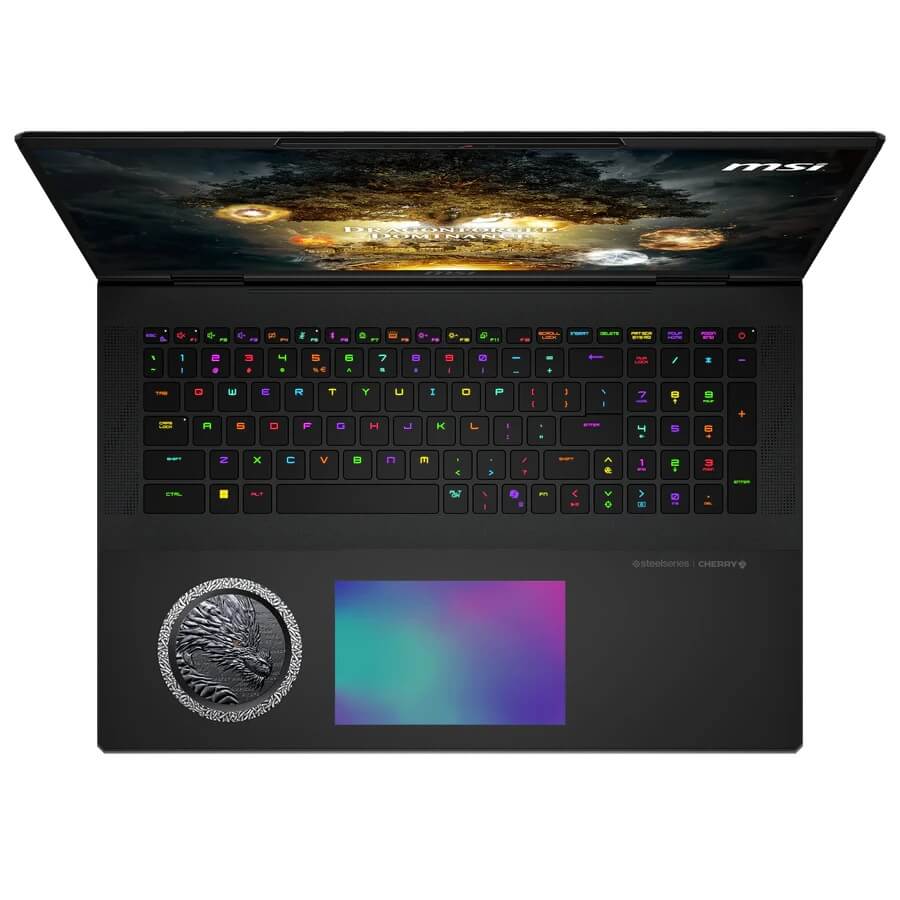 MSI Titan 18 HX Dragon Edition Norse Myth A2XWJG Gaming Notebook PC – Core Ultra 9 285HX / 96GB RAM / 6TB SSD / NVIDIA RTX 5090 24GB / Win 11 Pro (A2XWJG-659ZA) image 4