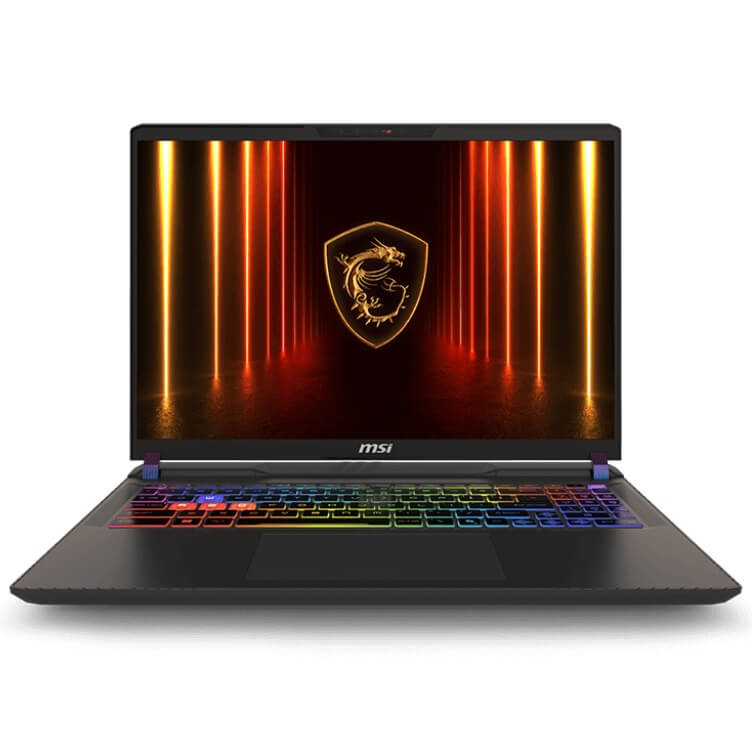 MSI Vector 16 HX AI A2XW Gaming Notebook PC – Core Ultra 9 275HX / 16″ QHD+ 240Hz / 32GB RAM / 1TB SSD / NVIDIA RTX 5070 TI 12GB / Win 11 Home / Cosmo Grey (A2XWHG-230ZA) image 1