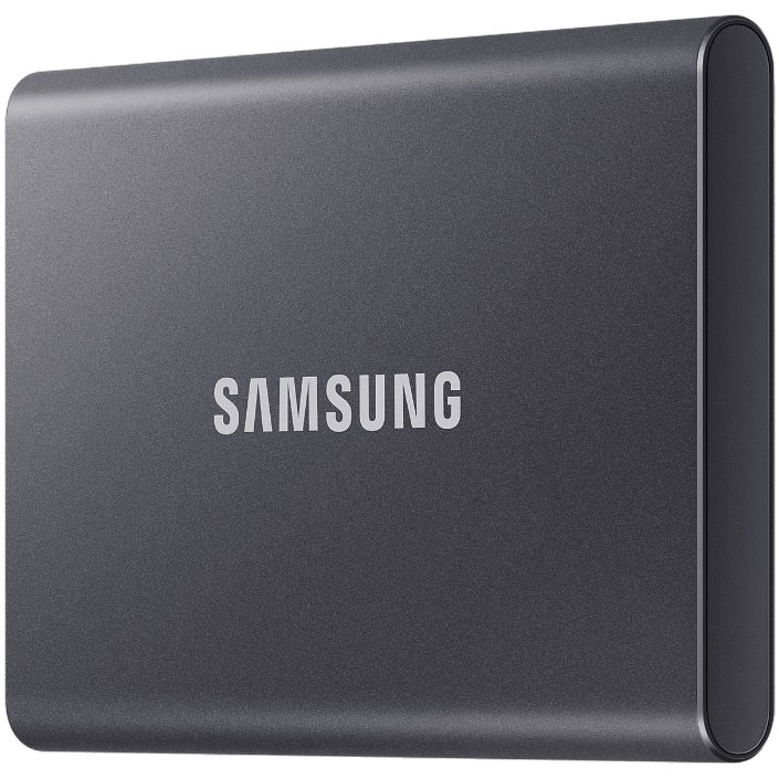 Samsung Portable T7 2TB Titan Gray Solid State Drive (MU-PC2T0T/WW) image 3