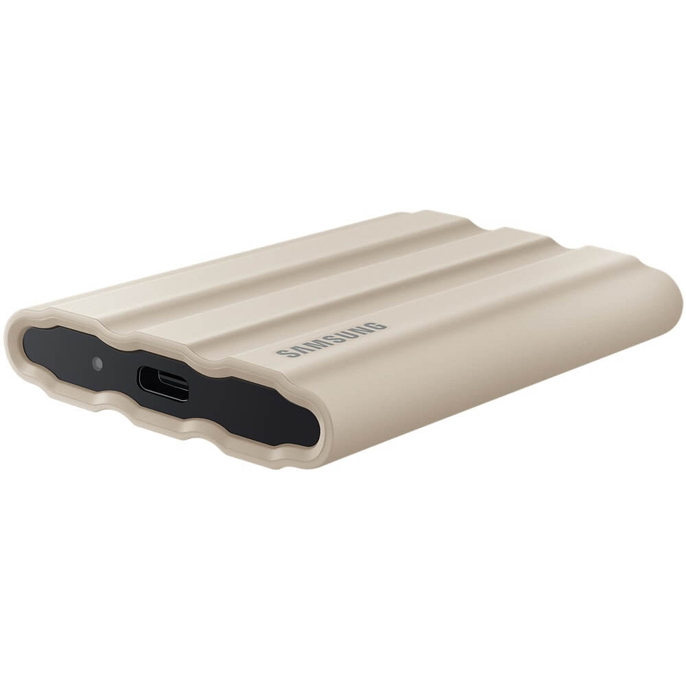 Samsung Portable T7 Shield 1TB Moonrock Beige Solid State Drive (MU-PE1T0K/WW) image 2