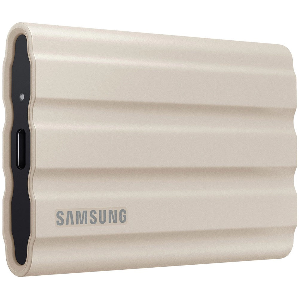 Samsung Portable T7 Shield 2TB Moonrock Beige Solid State Drive (MU-PE2T0K/WW) image 1