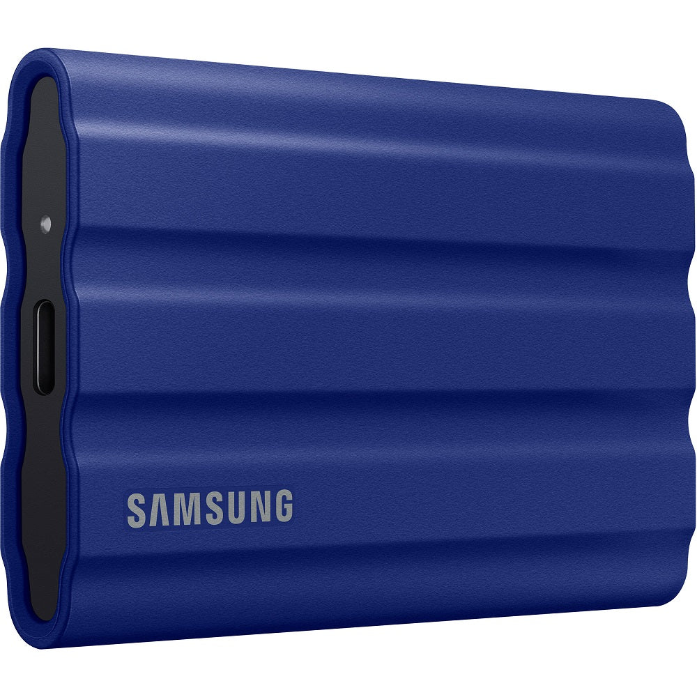 Samsung Portable T7 Shield 2TB Blue Solid State Drive (MU-PE2T0R/WW) image 1