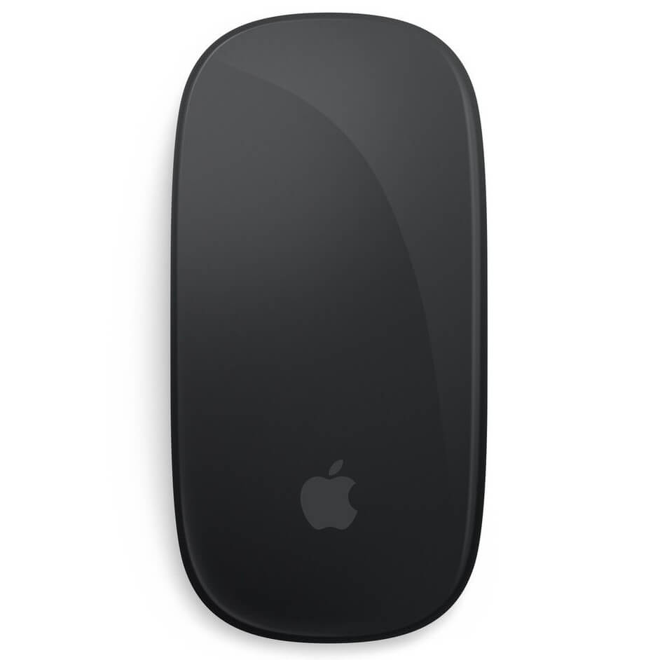 Apple Magic Mouse (USB‑C) with Multi-Touch Surface – Black (MXK63Z/A)