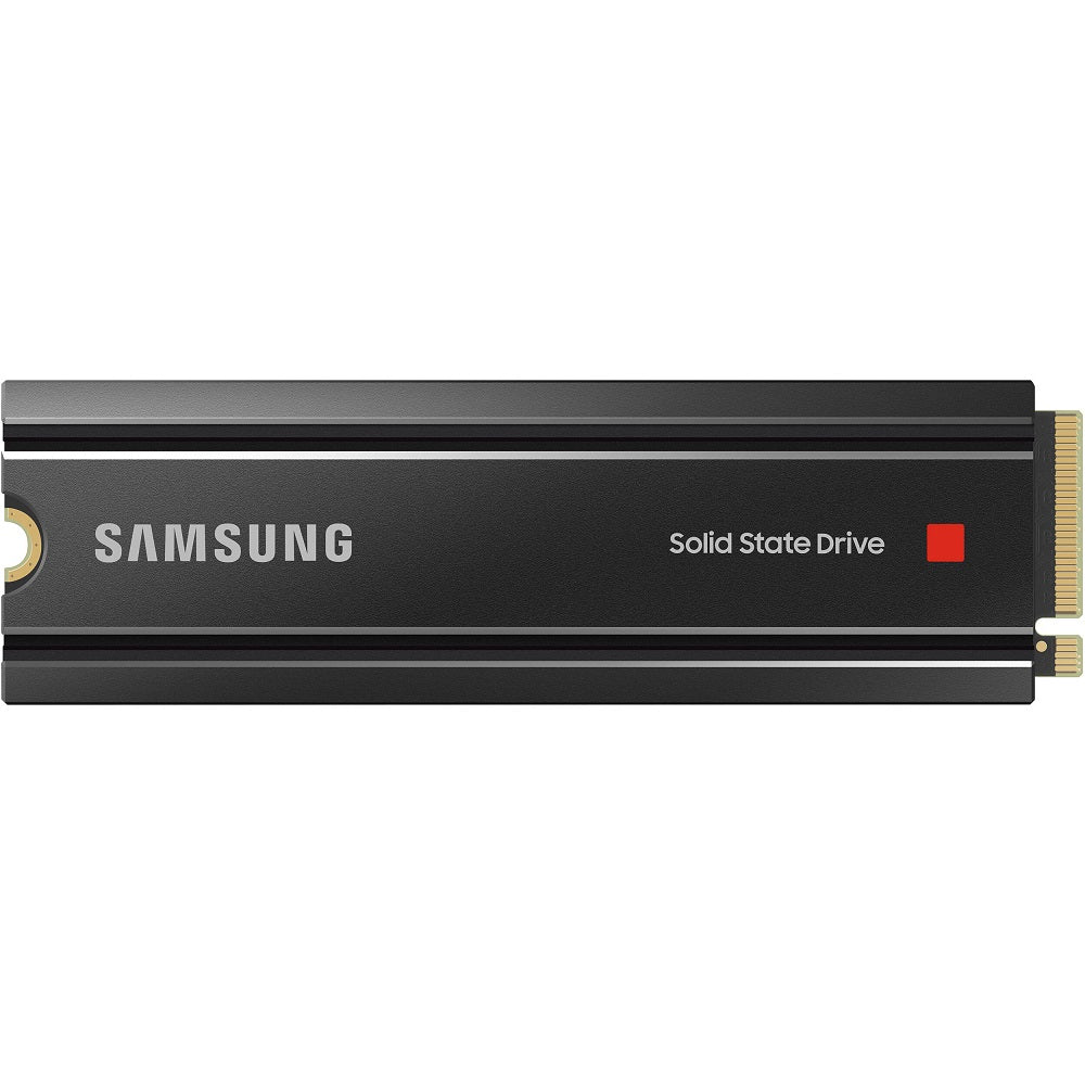 Samsung 980 PRO 2TB M.2 PCIe 4.0 NVMe Solid State Drive with Heatsink (MZ-V8P2T0CW) image 1