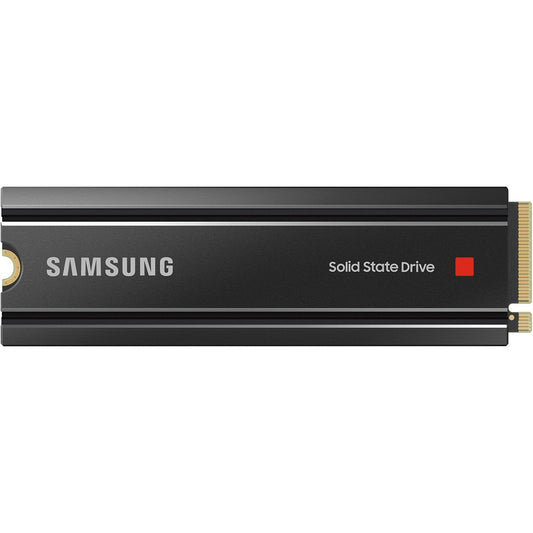 Samsung 980 PRO 2TB M.2 PCIe 4.0 NVMe Solid State Drive with Heatsink (MZ-V8P2T0CW) image 1