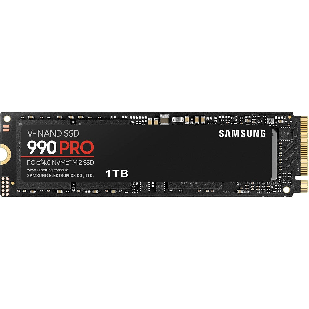 Samsung 990 PRO 1TB M.2 PCIe 4.0 NVMe 2.0 Solid State Drive (MZ-V9P1T0BW) image 1