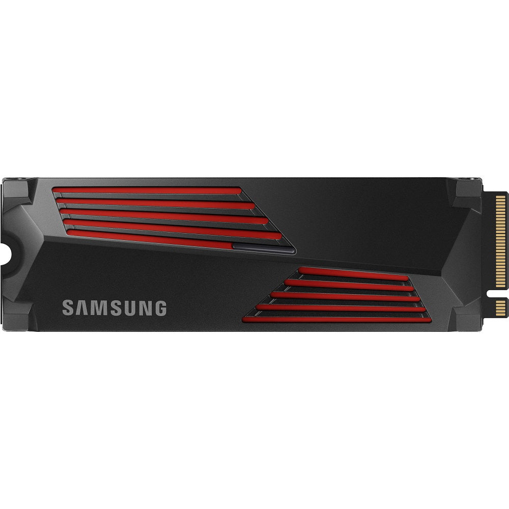 Samsung 990 PRO 1TB M.2 PCIe Gen 4.0 NVMe Solid State Drive with Heatsink (MZ-V9P1T0CW) image 1