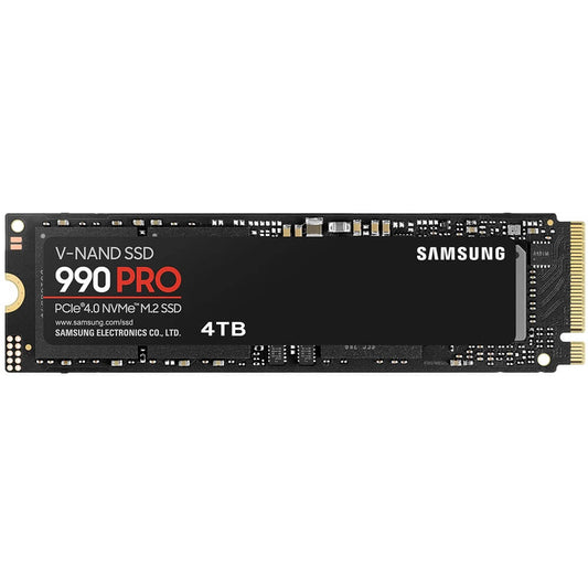 Samsung 990 PRO 4TB M.2 PCIe Gen 4.0 NVMe Solid State Drive (MZ-V9P4T0BW) image 1