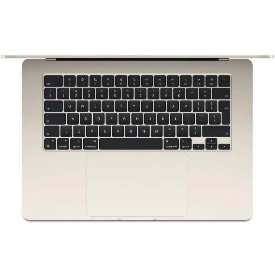 Apple MacBook Air 15-inch Notebook PC – Apple M3 Chip / 15.3-inch Liquid Retina / 16GB RAM / 256GB / Mac OS / Starlight (MC9F
