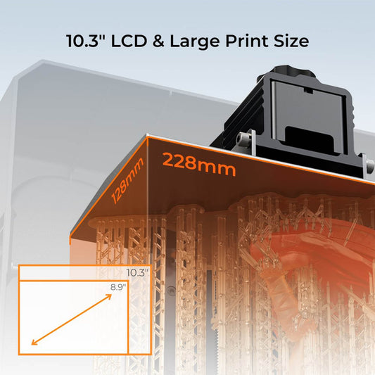 Creality Halot Mage 8K 3D Printer 3D printer image 2