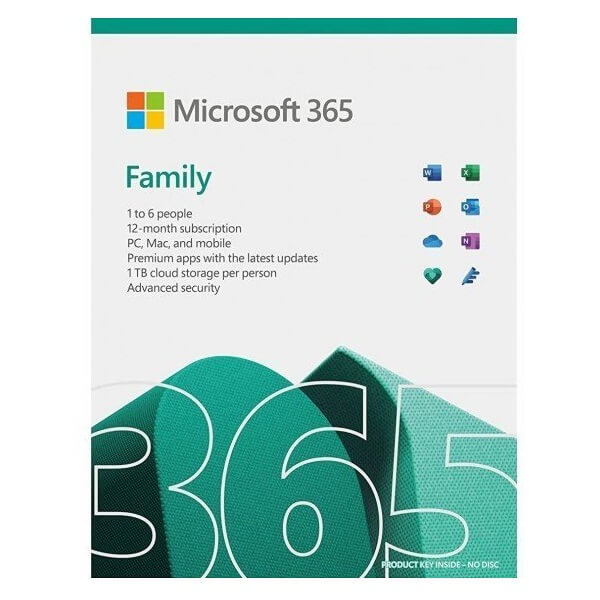 Microsoft ESD 365 Family Subscription ESD (6GQ-00087) image 1