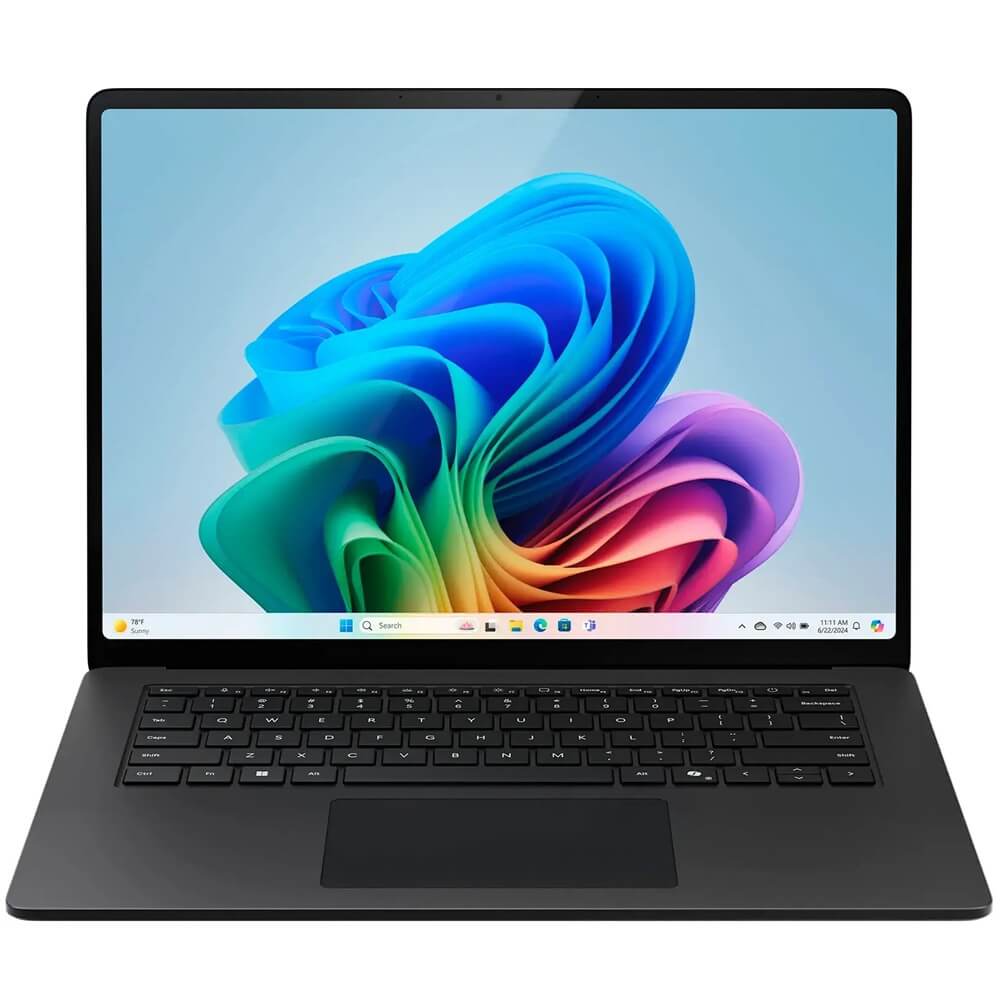Microsoft Surface 7 Notebook PC – Core Ultra 7 266V / 15″ UHD Touch / 16GB RAM / 512GB SSD / Win 11 Pro / Black (EP2-22801) image 1