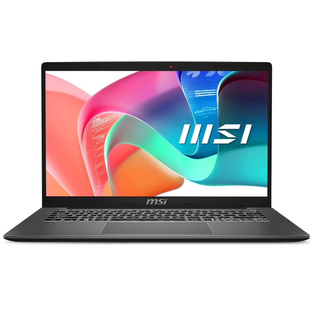MSI Modern 14 F13MG Notebook PC – Core i5-1335U / 14″ FHD / 8GB RAM / 512GB SSD / Win 11 Home / Platinum Grey (F13MG-038ZA) image 1