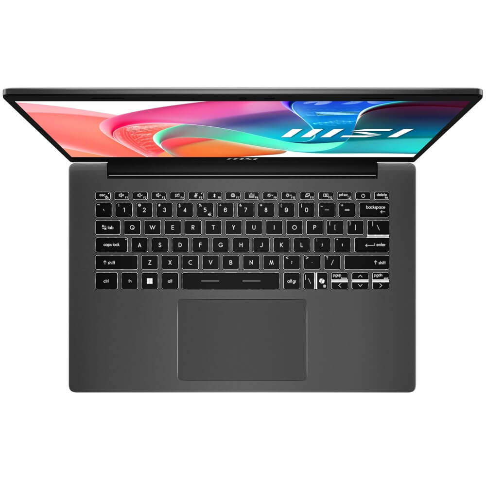 MSI Modern 14 F13MG Notebook PC – Core i7-1355U / 14″ FHD / 16GB RAM / 512GB SSD / Win 11 Home / Platinum Grey (F13MG-037ZA) image 4