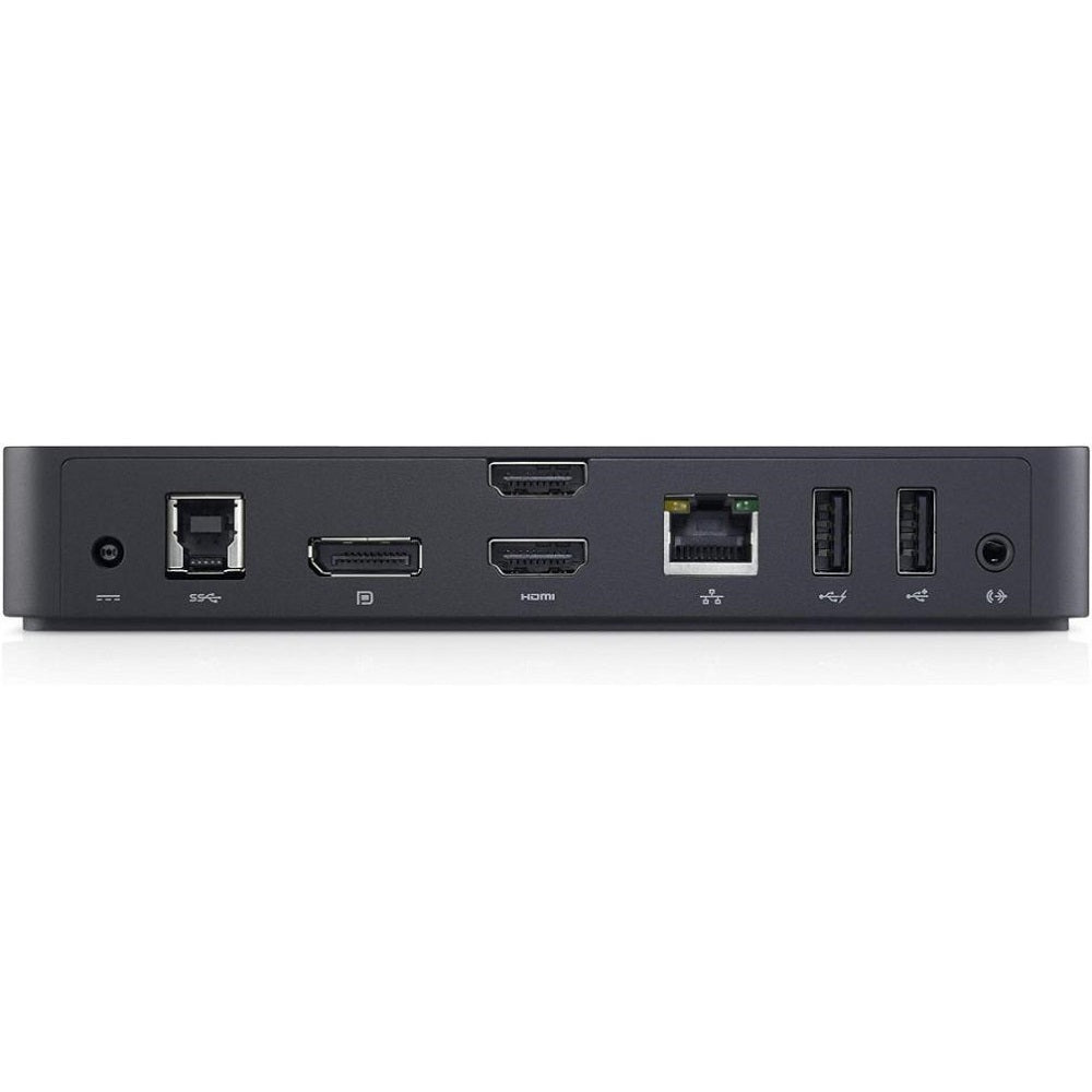 Dell D3100 USB 3.0 Ultra HD Triple Video Docking Station (452-BBOR) — front view