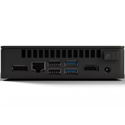 ASUS NUC 11 Essential Kit – Celeron N4505 / No RAM / No HDD / Wi-Fi / No OS (90AB1ATK-MB2100) — front view