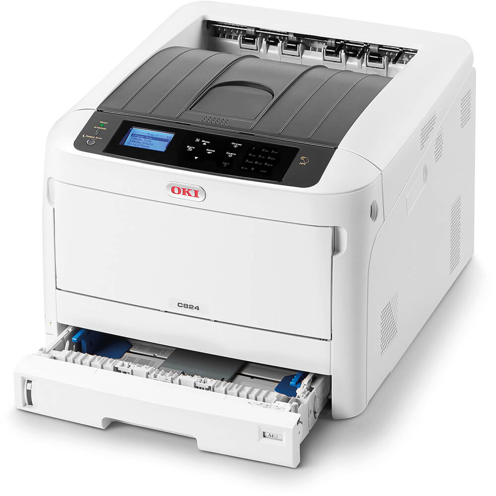 OKI C824DN A3 Colour Laser Printer (47228002) image 3