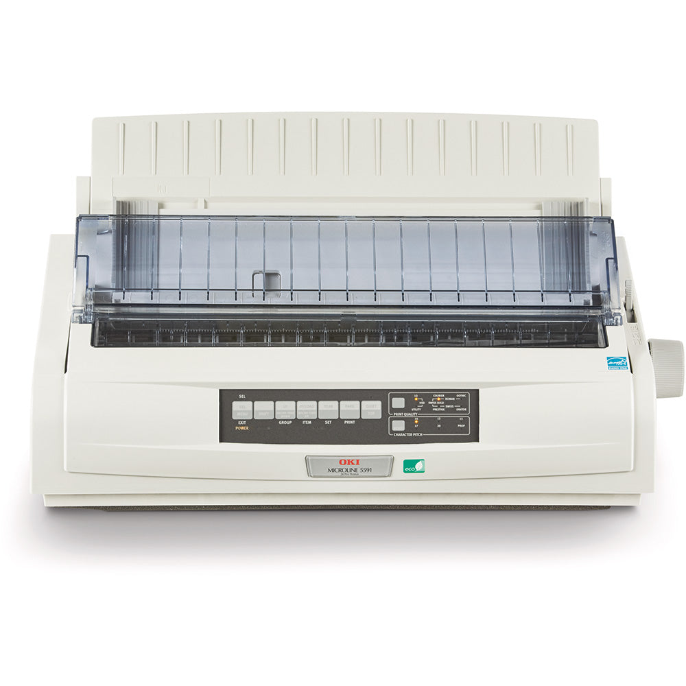 OKI ML5591 24-Pin Dot Matrix Printer (01308903) image 1