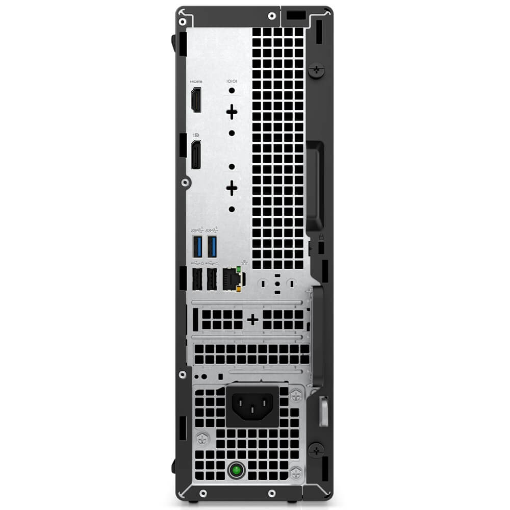 Dell OptiPlex 7010 SFF Desktop PC – Core i5-13500 / 16GB RAM / 512GB SSD / Win 11 Pro (N015O7010SFFEMEA) — rear view