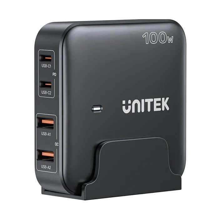 Unitek 100W Desktop GAN Charging Station (P1229ABK)