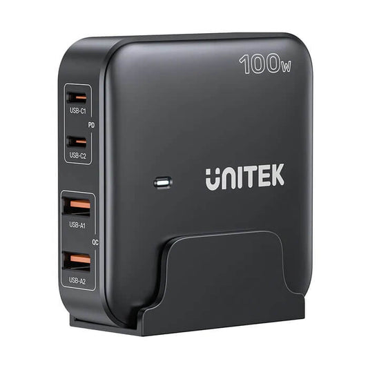 Unitek 100W Desktop GAN Charging Station (P1229ABK) image 1