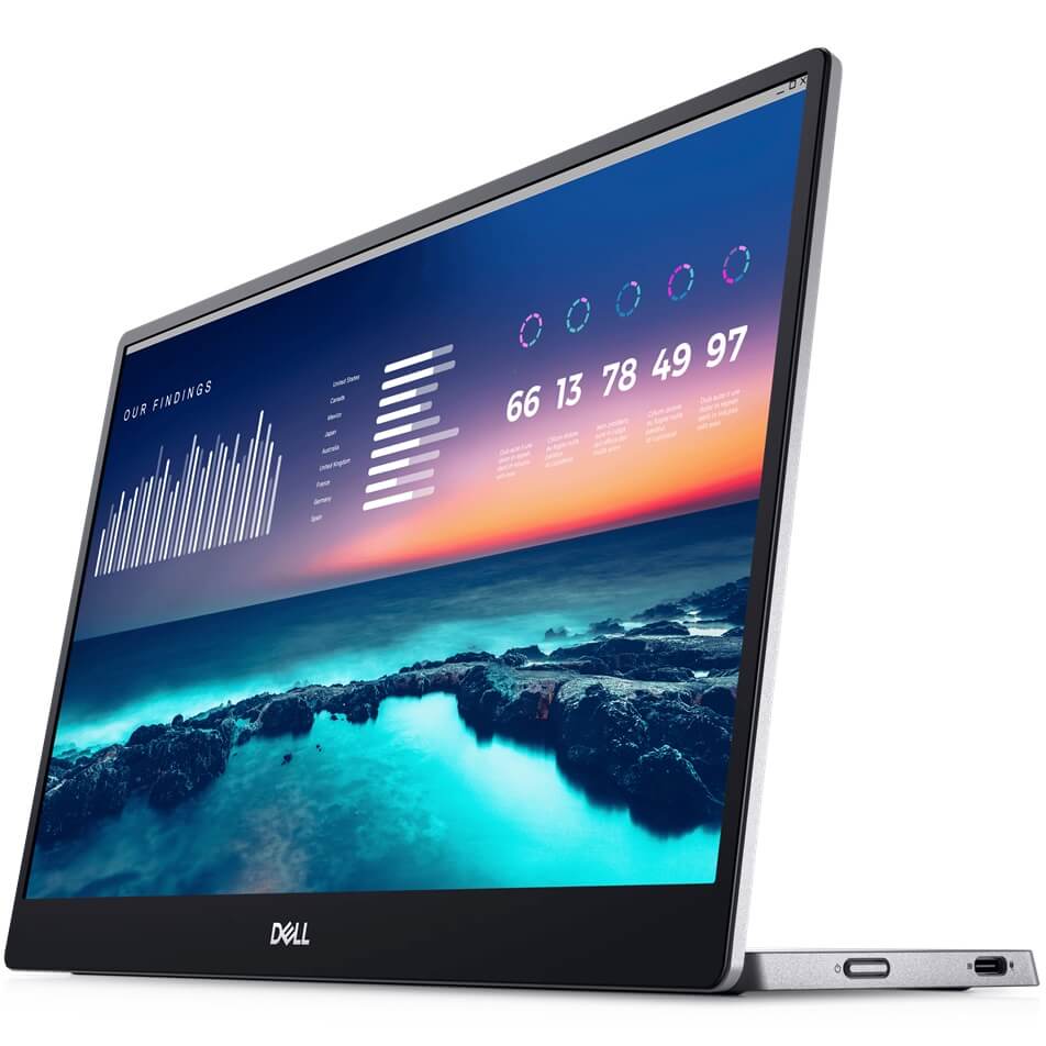 Dell P1424H 14″ Full HD IPS LED Portable Monitor (210-BHQQ) — front view