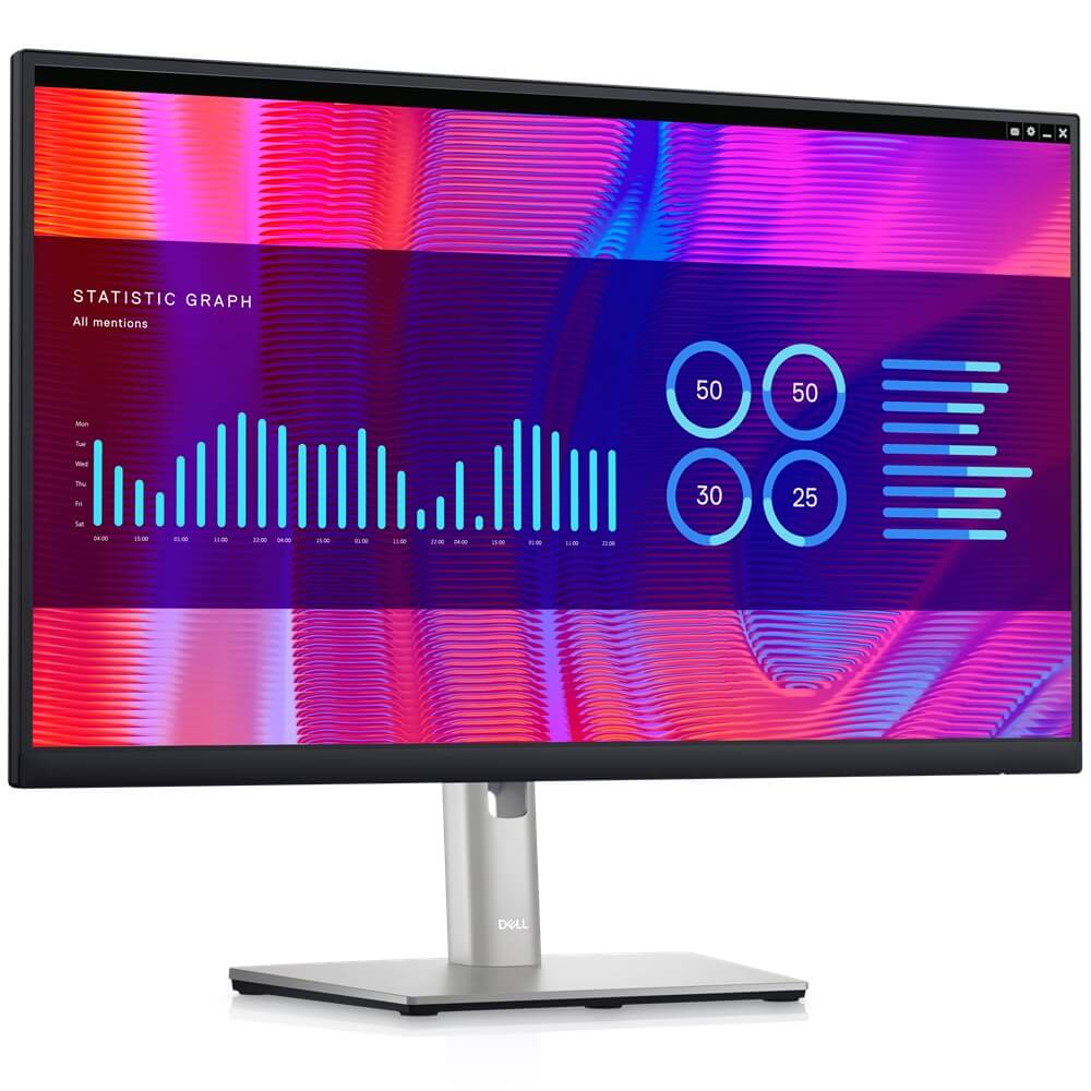 Dell P2423DE 23.8″ QHD USB-C Hub Monitor (210-BDDW) — front view