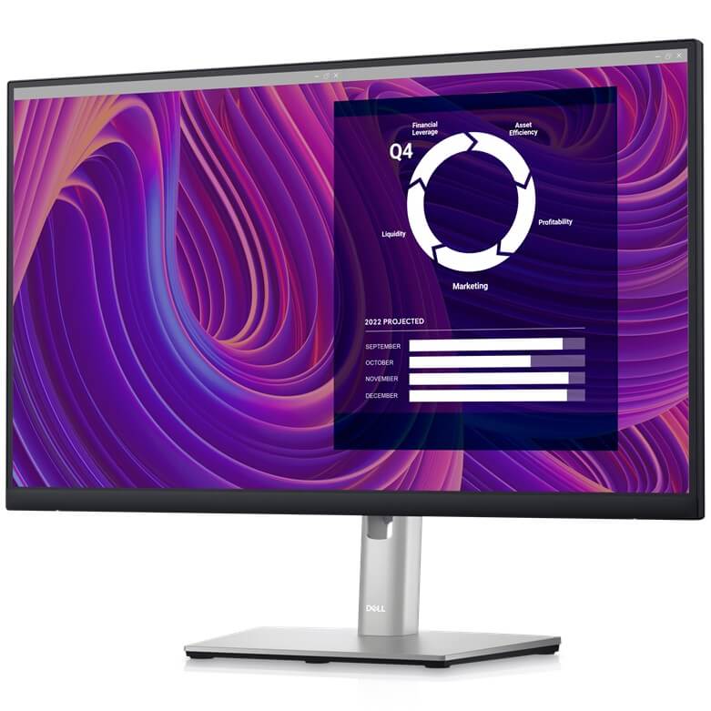 Dell P2423D 24″ QHD IPS LED Monitor (210-BDEG) — side view