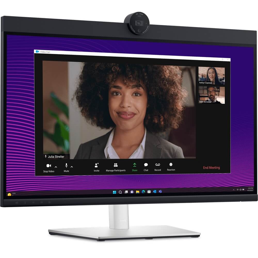 Dell P2724DEB 27″ QHD Video Conferencing Monitor (210-BFMZ) — front view