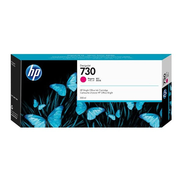 HP 730 300-ml Magenta DesignJet Ink Cartridge (P2V69A) image 1
