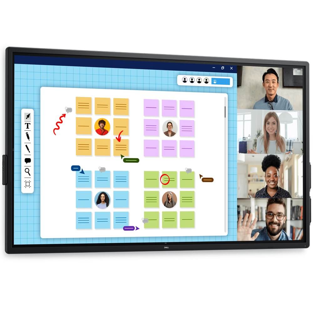 Dell Pro 75 Plus P7525QT 4K Touch Monitor (210-BQZX) — front view