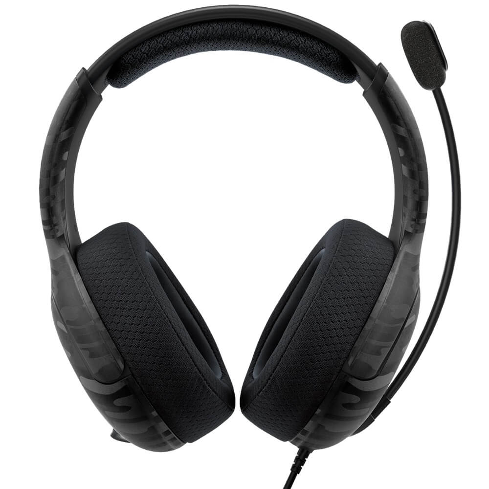PDP LVL50 Wired Headset for Xbox Series X|S & PC – Black Camo image 3
