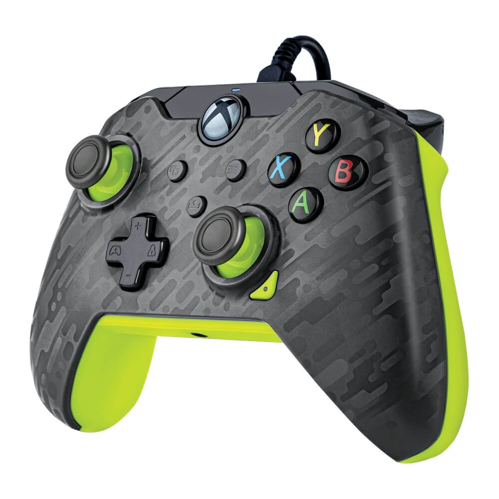 PDP Wired Controller for Xbox Series X|S & PC – Electric Carbon image 3