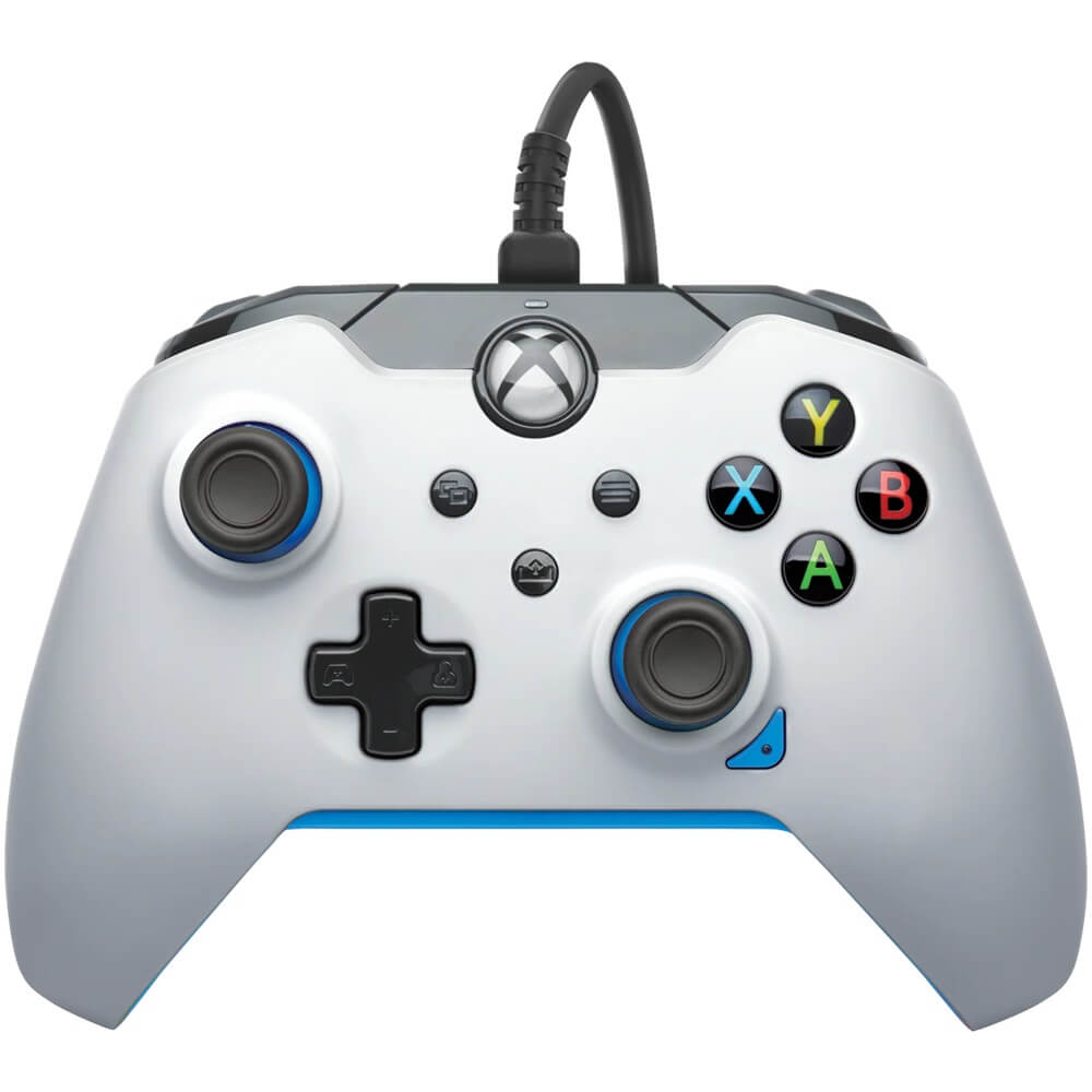 PDP Wired Controller for Xbox Series X|S & PC – Ion White image 1