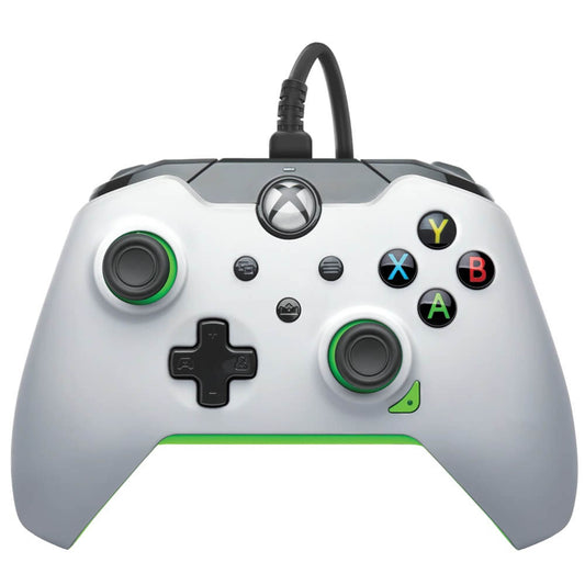 PDP Wired Controller for Xbox Series X|S & PC – Neon White image 1