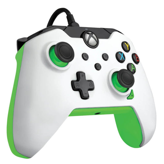 PDP Wired Controller for Xbox Series X|S & PC – Neon White image 2